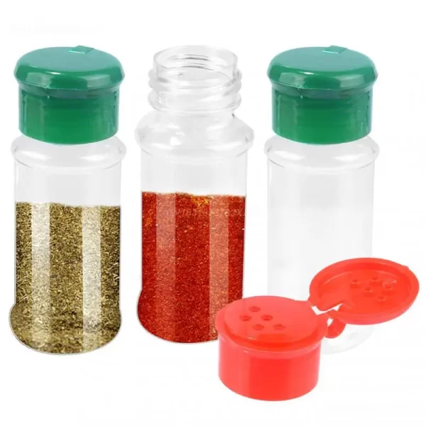 1/3/5PCS Air Bottle Container White Portable Kitchen Gadget Tool Spice Cans Kitchen Gadgets Barbecue Taste Bottle Colorful 100ml - Image 4