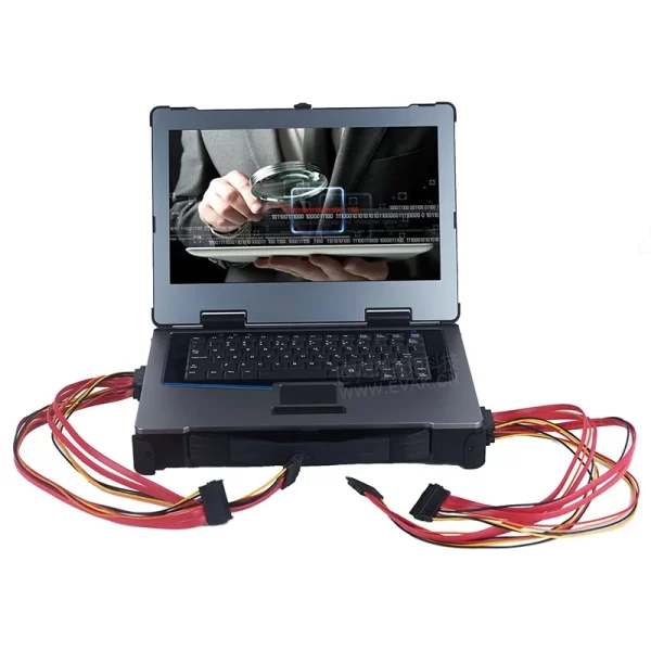 14 Inch LCD Support 2 To 2 SAS/SATA High Speed Read-only Copy Digital Forensic Computer - Image 5