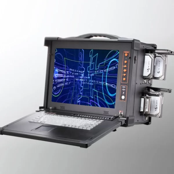 15 inch LCD 5 pcs HDD space ruggedized portable computer for Data forensics - Image 6