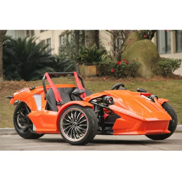 2021 New High Quality Inverted Three-wheeled Sports Car ATV Drift Scooter 350CC Karting - Image 2