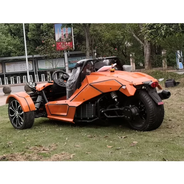 2021 New High Quality Inverted Three-wheeled Sports Car ATV Drift Scooter 350CC Karting - Image 4