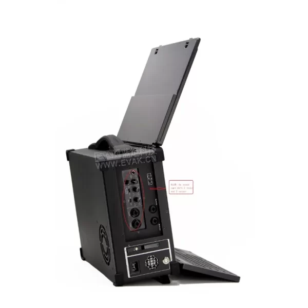 Dual-screen Rugged Portable Computer Chassis for Live Streaming - Image 6