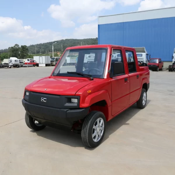 King Version 4WD 4x4 Double Cab 4 Seats Mini Passenger Small China Electric Cars / Mini Passenger Small China Electric Cars - Image 2