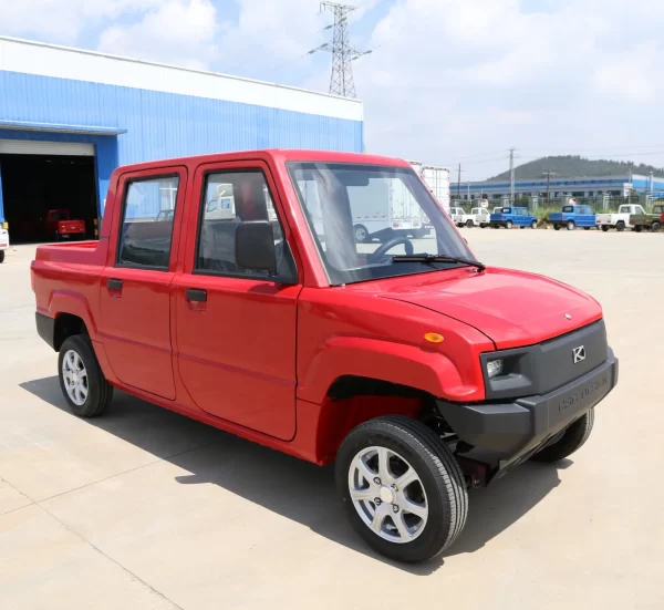 King Version 4WD 4x4 Double Cab 4 Seats Mini Passenger Small China Electric Cars / Mini Passenger Small China Electric Cars - Image 5