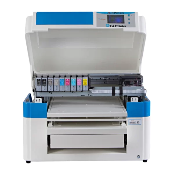 Large Format T shirt Printer by Computer RIP Software Control A2 Digital Flatbed Textile Printing Machine on Sale - Image 2