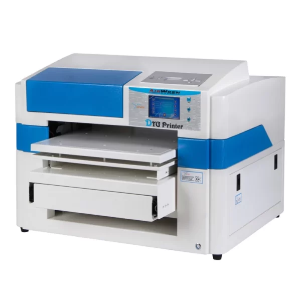 Large Format T shirt Printer by Computer RIP Software Control A2 Digital Flatbed Textile Printing Machine on Sale - Image 3