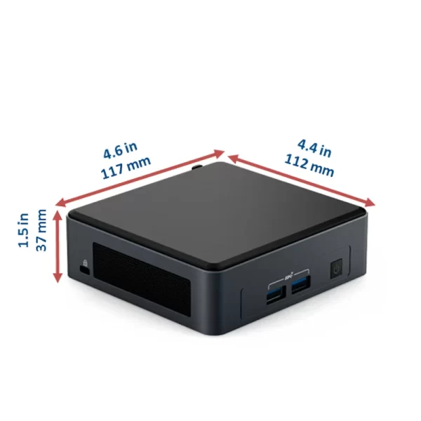 Original Intel Tiger Canyon NUC 11 i3/i5/i7 TNK Commercial Mini Computer Host Iris X Core Graphics Card WI-FI 6 Window10/11 - Image 2