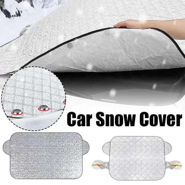 Snow Cover Car Windshield Sunshade Shade Waterproof Protector For Car Truck Auto Window Magnetic Cover Car Accessories - Image 2