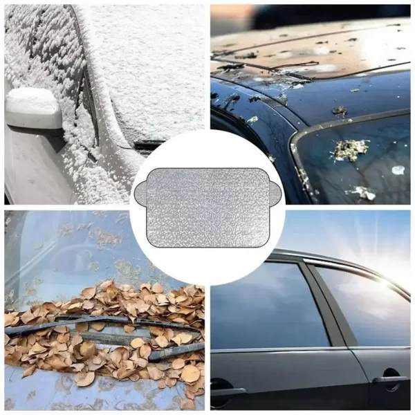 Snow Cover Car Windshield Sunshade Shade Waterproof Protector For Car Truck Auto Window Magnetic Cover Car Accessories - Image 6