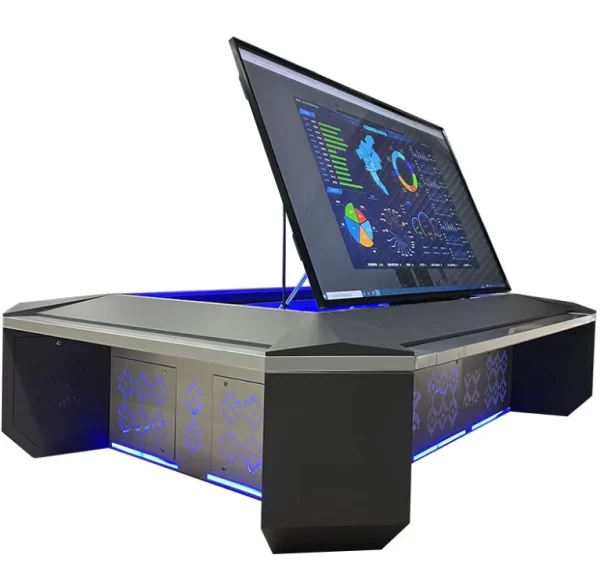 Virtual sand table simulation Interactive Platform Function all in one Computer PC With 65 70 80 inch LCD Touch Screen Monitor - Image 4