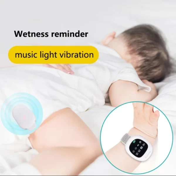 Wireless Bedwetting Alarm Bed Wetting Enuresis Smart Urine Sensor Tech Baby Diaper for Infant Toddler Adult - Image 3